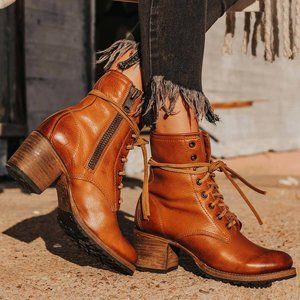 Freebird Tan Cavalier Boots Size 8